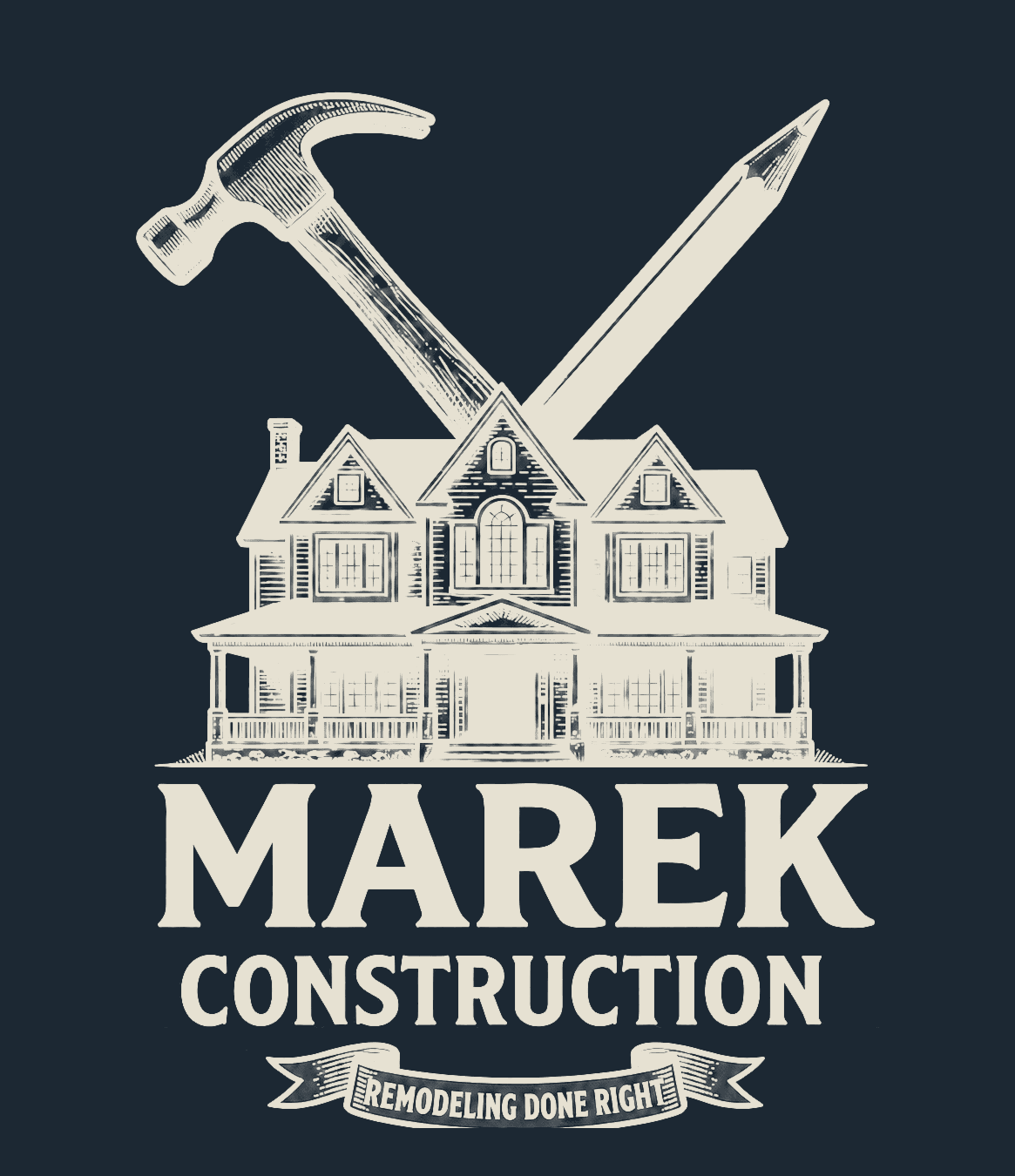 Marek Construction logo
