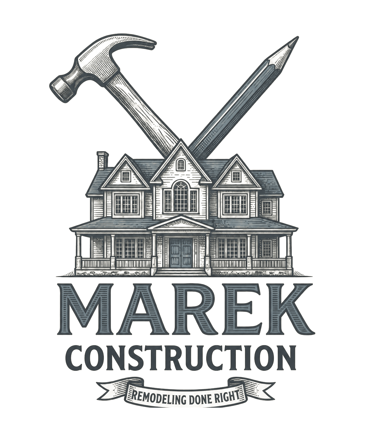 Marek Construction logo