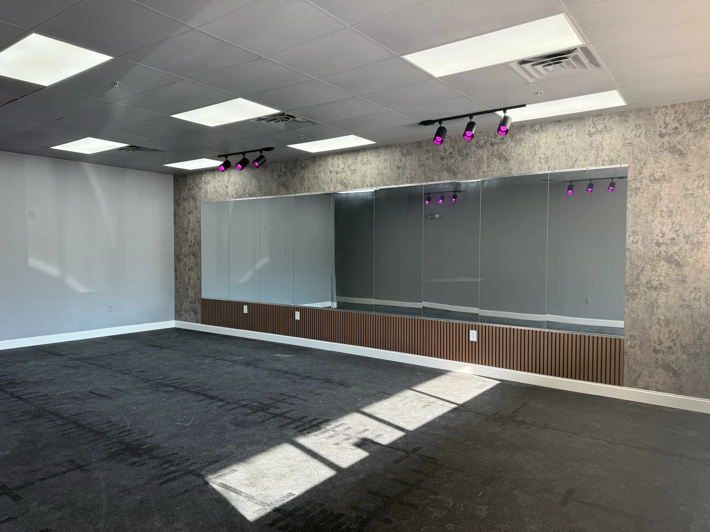 Completed remodeling work