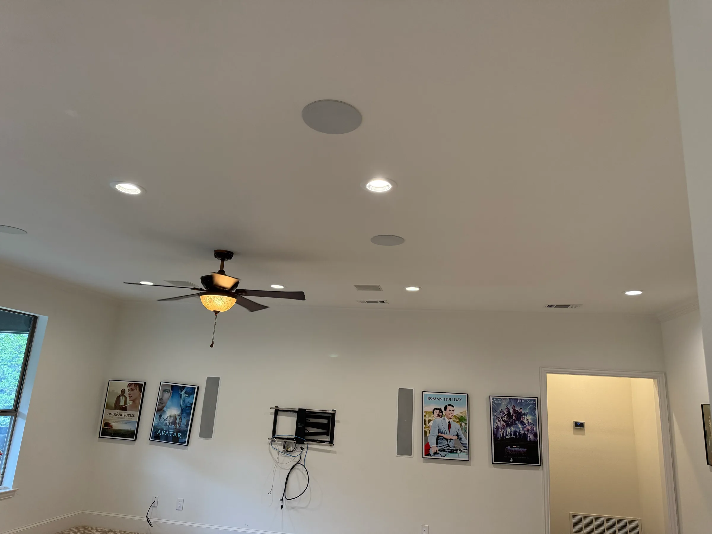 Completed remodeling work