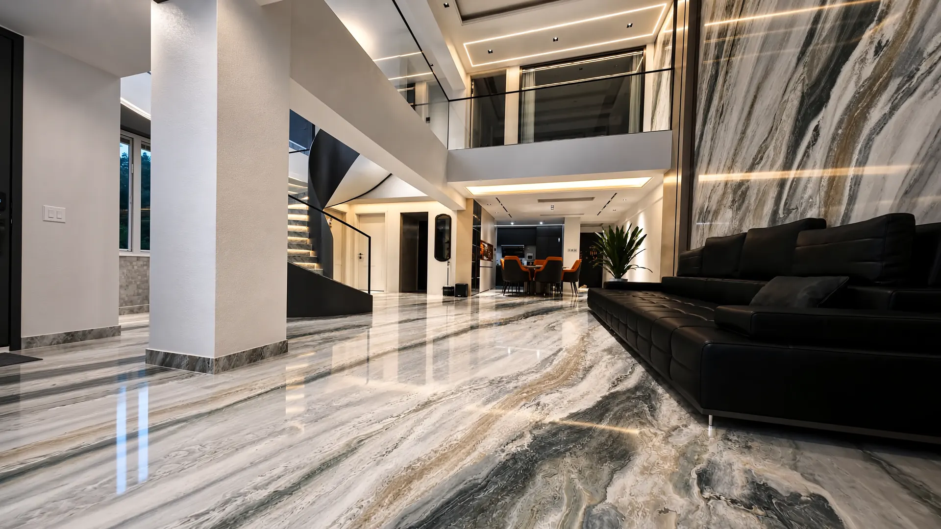Completed Marek Construction exterior and interior remodeling work